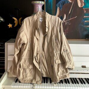 Kensie Women's Beige Utility Jacket M